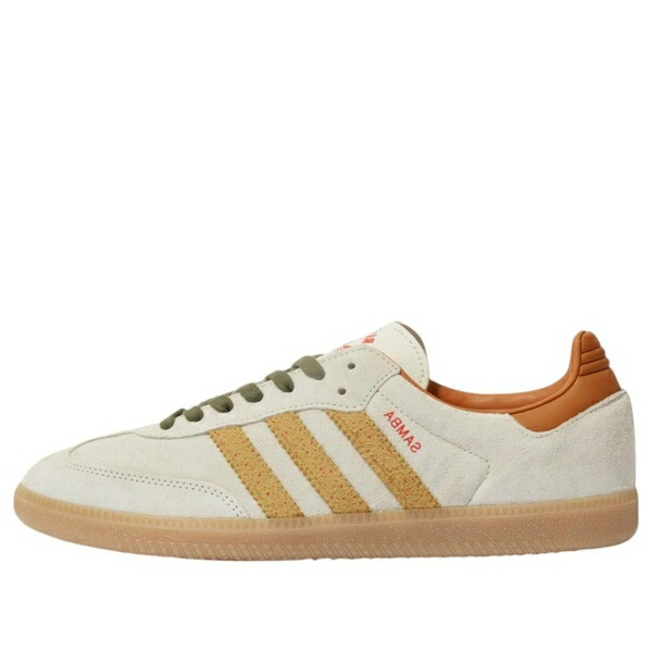 adidas アディダス メンズ スニーカー 【adidas x Taiwanese Fried Chicken Cutlet SAMBA 'Beige' KI7433】 サイズ US_M_3.5｜asty
