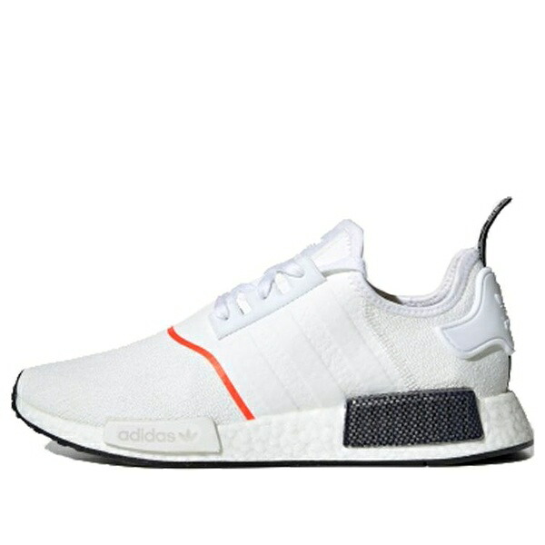 adidas アディダス メンズ スニーカー 【adidas NMD_R1 'White Solar Red' EE5086】 サイズ US_12(30.0cm)|asty