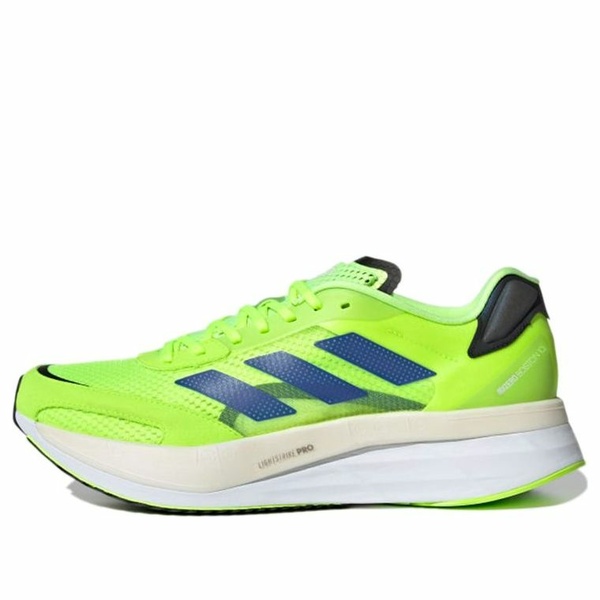 adidas アディダス メンズ スニーカー 【adidas Adizero Boston 10 'Signal Green Sonic Ink' H67514】 サイズ US_9(27.0cm)｜asty
