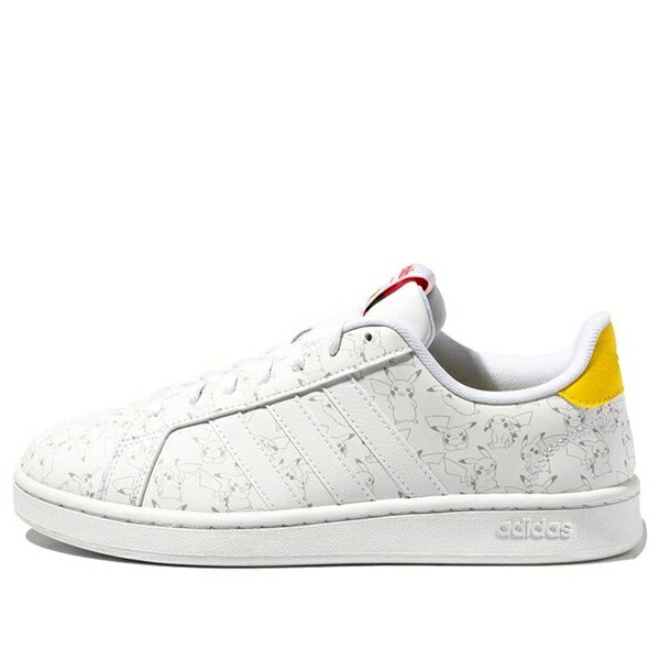 adidas アディダス メンズ スニーカー 【adidas neo x Pokemon 'White Yellow' FW7265】 サイズ US_M_4.5｜asty