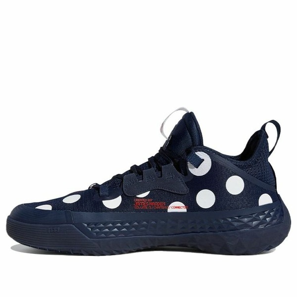 adidas アディダス メンズ スニーカー 【adidas Harden Volume 5 Futurenatural 'Polka Dot - Team Navy' GW2955】 サイズ US_M_13.5｜asty
