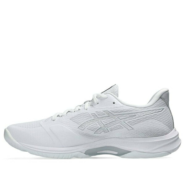 ASICS アシックス メンズ スニーカー 【ASICS Netburner Ballistic FF 4 'White Pure Silver' 1053A070-105】 サイズ US_5.5(23.5cm)｜asty