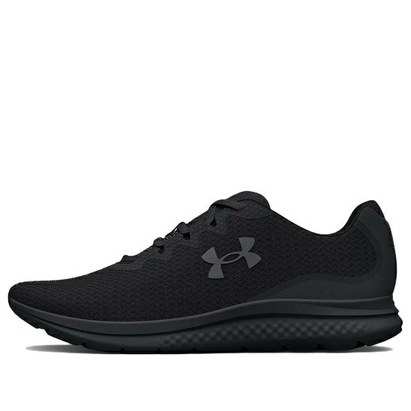Under Armour アンダーアーマー メンズ スニーカー 【Under Armour Charged Impulse 3 'Triple Black' 3025421-003】 サイズ US_9(27.0cm)｜asty
