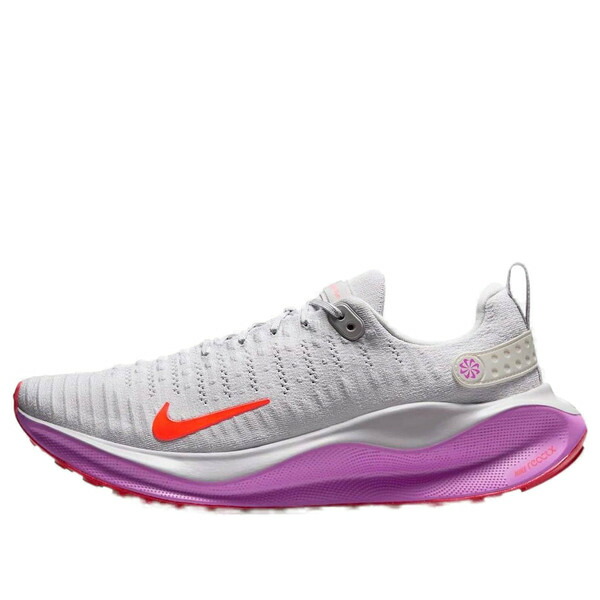 Nike ナイキ メンズ スニーカー 【Nike ReactX Infinity Run 4 'Vast Grey Hyper Violet Bright Crimson' DR2665-011】 サイズ US_10.5(28.5cm)|asty