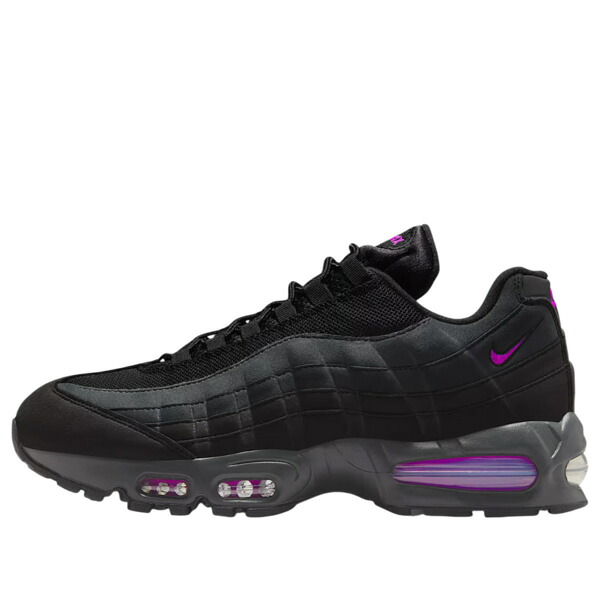 Nike ナイキ メンズ スニーカー 【Nike Air Max 95 OG 'Black Vivid Purple' IH4457-001】 サイズ US_10(28.0cm)|asty