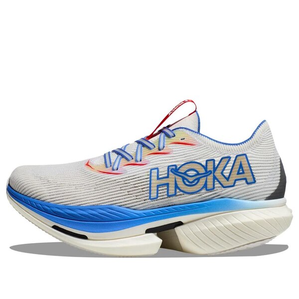 HOKA ONE ONE ホカオネオネ メンズ スニーカー 【HOKA ONE ONE Cielo X1 'White Blue' 1147910-WHTV】 サイズ US_5(23.0cm)|asty