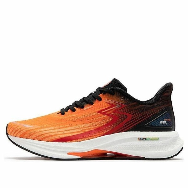 361 Degrees 361ディグリー メンズ スニーカー 【361 Degrees Titan CQT 'Orange Black' 572332210-6】 サイズ US_6.5(24.5cm)|asty