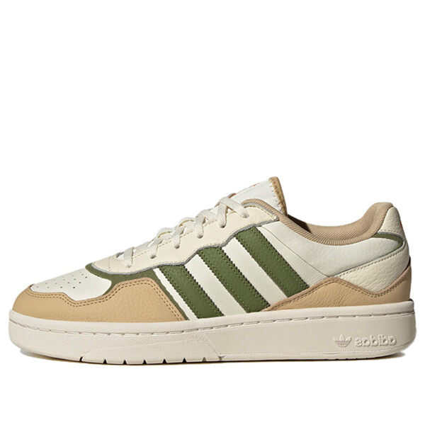 adidas アディダス メンズ スニーカー 【adidas Originals Courtic Shoes 'White Brown Green' ID0567】 サイズ US_7(25.0cm)｜asty