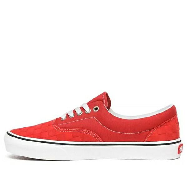 Vans バンズ メンズ スニーカー 【Vans Era 'Deboss Checkerboard - Pompeian Red' VN0A4U39WJ2】 サイズ US_8(26.0cm)｜asty
