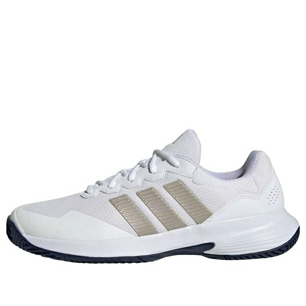 adidas アディダス メンズ スニーカー 【adidas Gamecourt 2 'White Cyber Metallic' KI0782】 サイズ US_11.5(29.5cm)｜asty