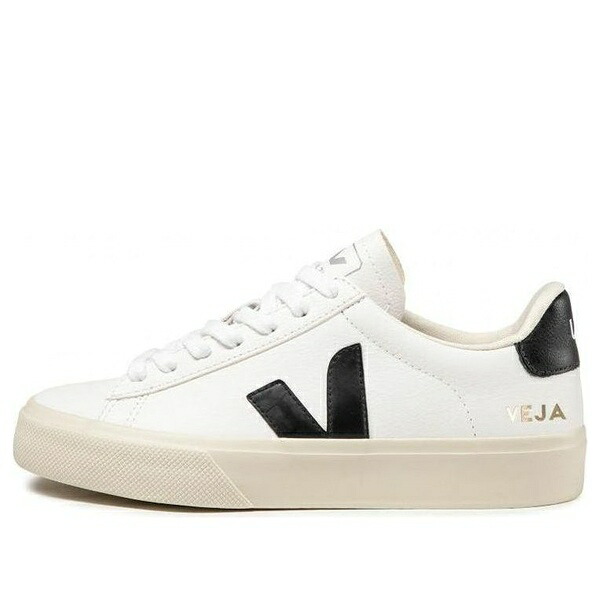 VEJA ヴェジャ メンズ スニーカー 【VEJA Campo Low Chromefree \'White Black\' CP051537】 サイズ US_9(27.0cm)｜asty