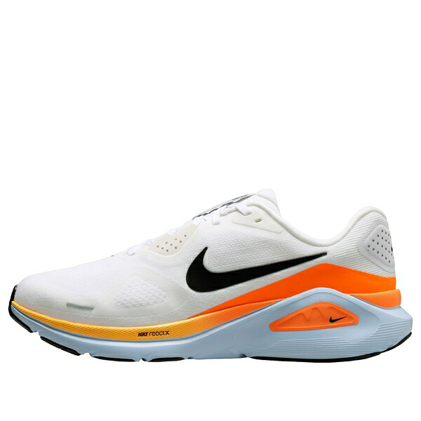 Nike ナイキ メンズ スニーカー 【Nike Structure 26 Extra Wide 'White Total Orange' HQ2588-107】 サイズ US_12.5(30.5cm)｜asty