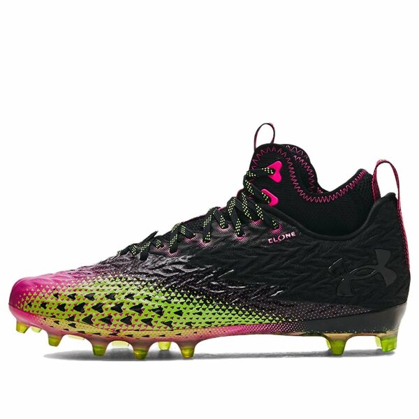 Under Armour アンダーアーマー メンズ スニーカー 【Under Armour Spotlight Clone 3.0 MC 'Black Rebel Pink' 3026334-002】 サイズ US_M_13｜asty