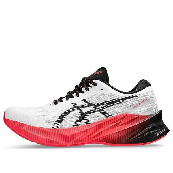 ASICS アシックス メンズ スニーカー 【ASICS Novablast 3 'White and Black' 1011B458-104】 サイズ US_8.5(26.5cm)|asty