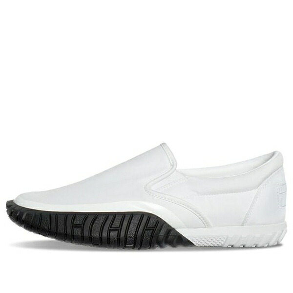 Onitsuka Tiger オニツカタイガー メンズ スニーカー 【Onitsuka Tiger Duck Tiger Slip-on 'White Black' 1183C224-100】 サイズ US_10.5(28.5cm)|asty