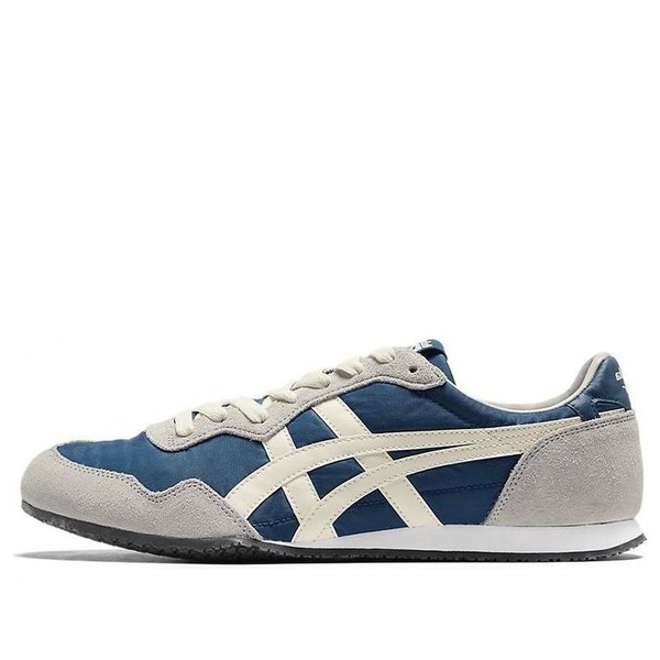 Onitsuka Tiger オニツカタイガー メンズ スニーカー 【Onitsuka Tiger Serrano 'Mako Blue Cream' 1183B400-406】 サイズ US_11.5(29.5cm)|asty