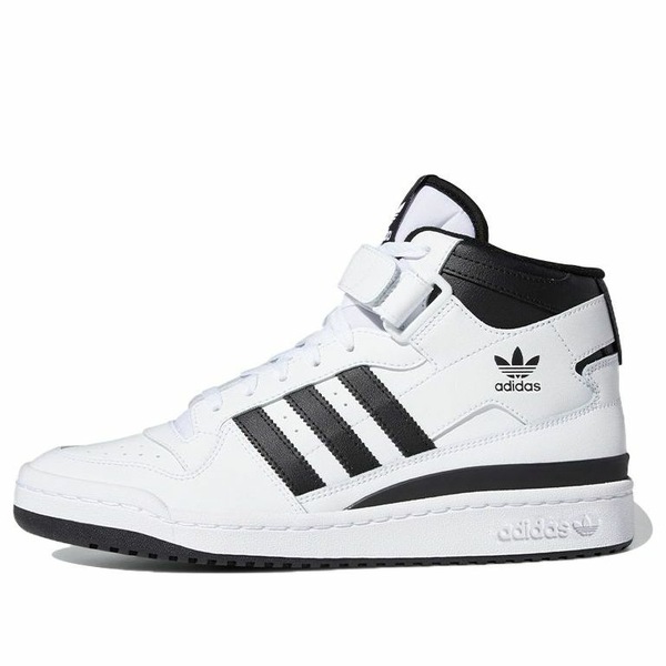 adidas アディダス メンズ スニーカー 【adidas Forum Mid 'White Black' FY7939】 サイズ US_M_13｜asty