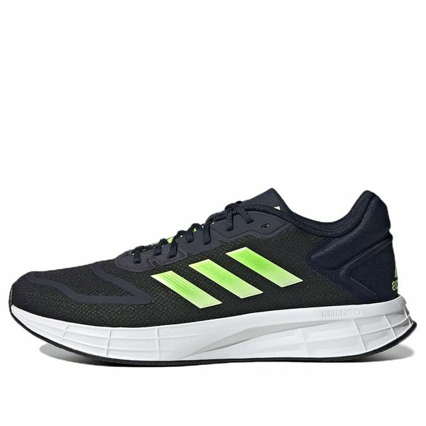 adidas アディダス メンズ スニーカー 【adidas Duramo 10 'Legend Ink Solar Yellow' GW8337】 サイズ US_10.5(28.5cm)｜asty