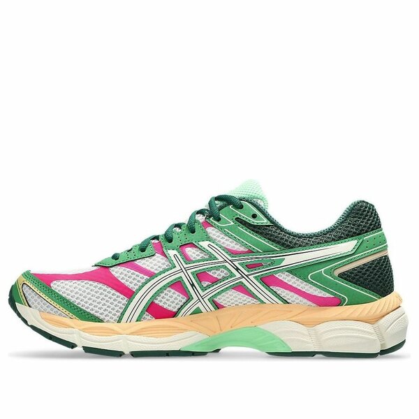 ASICS アシックス メンズ スニーカー 【ASICS Gel Cumulus 16 'Green Cream Ivory' 1203A763-100】 サイズ US_6.5(24.5cm)｜asty 42,480円