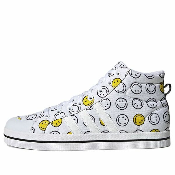adidas アディダス メンズ スニーカー 【adidas Neo Bravada Mid 'Smiley' H03088】 サイズ US_8(26.0cm)｜asty