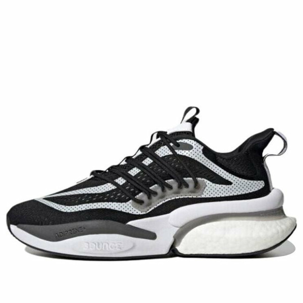 adidas アディダス メンズ スニーカー 【adidas ALPHABOOST V1 'Black' HQ4517】 サイズ US_6.5(24.5cm)｜asty