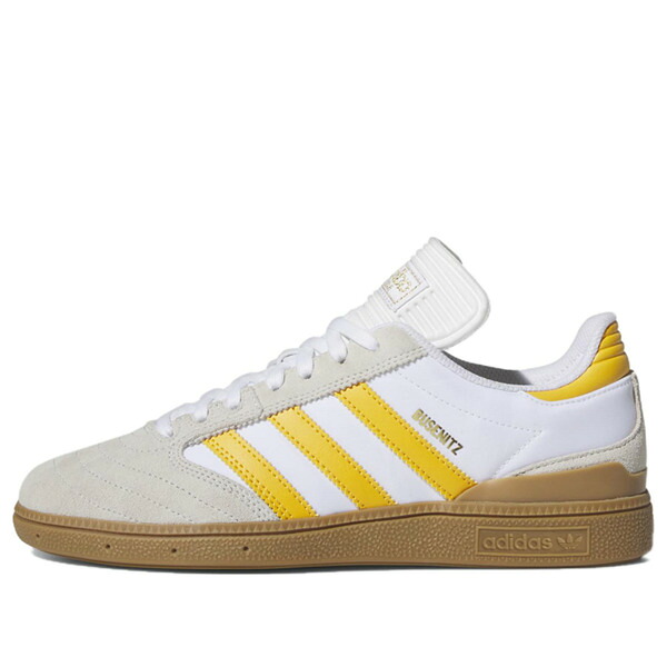 adidas アディダス メンズ スニーカー 【adidas Originals Busenitz Shoes 'Crystal White Yellow Gum' IG5254】 サイズ US_M_4｜asty