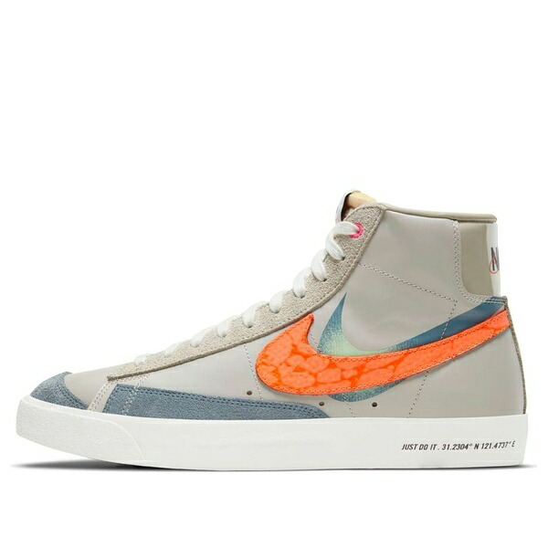 Nike ナイキ メンズ スニーカー  【Nike Blazer Mid\u002777 Vntg \u0027Green Orange\u0027 DC3278-280】  大いさ US_9.5(27.5珊) スニーカー-靴