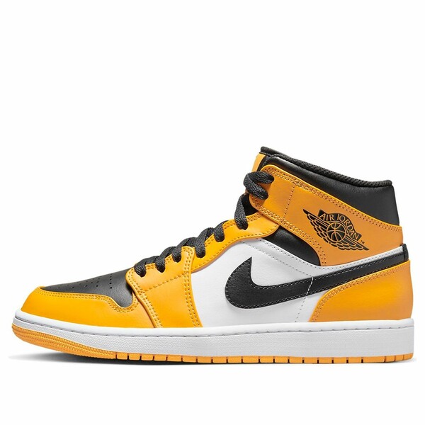 Jordan ジョーダン メンズ スニーカー  【Air Jordan 1 Mid \u0027Reverse Yellow Toe\u0027 554724-701】  大きさ US_M_15