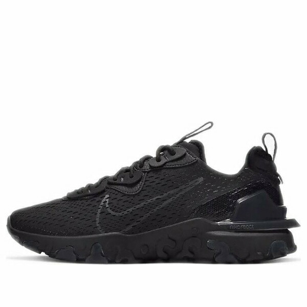 Nike ナイキ メンズ スニーカー  【Nike React Vision \u0027Triple Black\u0027 CD4373-004】  大きさ US_M_4.5