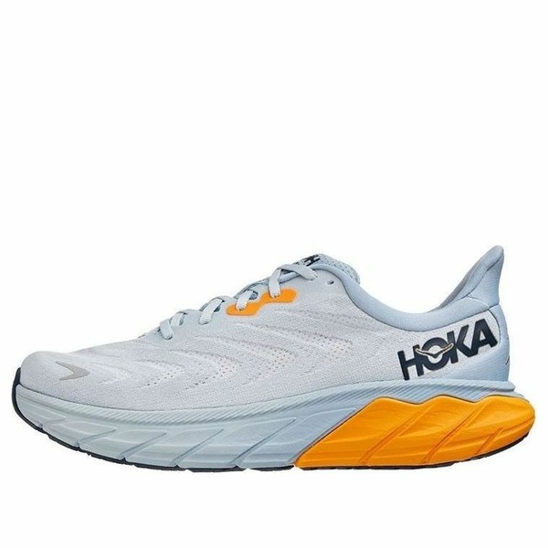 HOKA ONE ONE ホカオネオネ メンズ スニーカー  【HOKA ONE ONE Arahi 6 \u0027Plein Air Blue Fog Orange\u0027 1123194-PABF】  大きさ US_10(28.0糎)