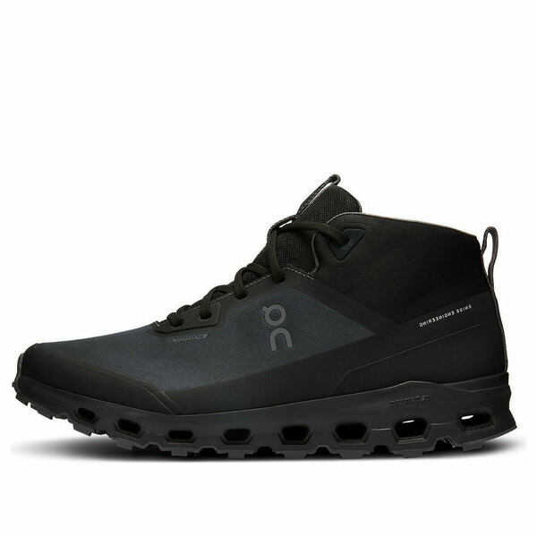 On Running オン 駈けっくら メンズ スニーカー  【On Running Cloudroam Waterproof \u0027Black Eclipse\u0027 3MD30070106】  大きさ US_12(30.0糎)