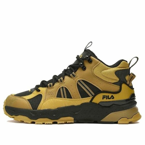 FILA フィラ メンズ スニーカー  【FILA Classic Court Shoes Black Yellow F12M342125FBH】  サイズ US_9(27.0cm)