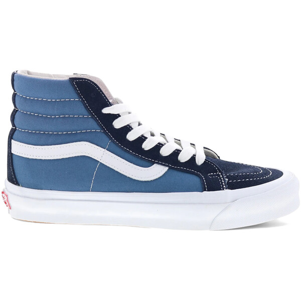 Vans バンズ メンズ スニーカー  【Vans OG Sk8-Hi LX Navy】  大きさ US_7(25.0珊) Navy/STV Navy