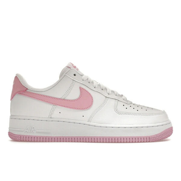 Nike ナイキ メンズ スニーカー  【Nike Air Force 1 Low \u002707 Bubblegum】  大きさ US_6.5(24.5珊) White/Pink Rise/White