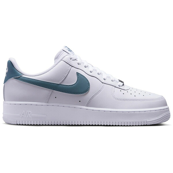 Nike ナイキ メンズ スニーカー  【Nike Air Force 1 Low \u002707 White Smokey Blue】  大いさ US_9(27.0糎) White/Smokey Blue