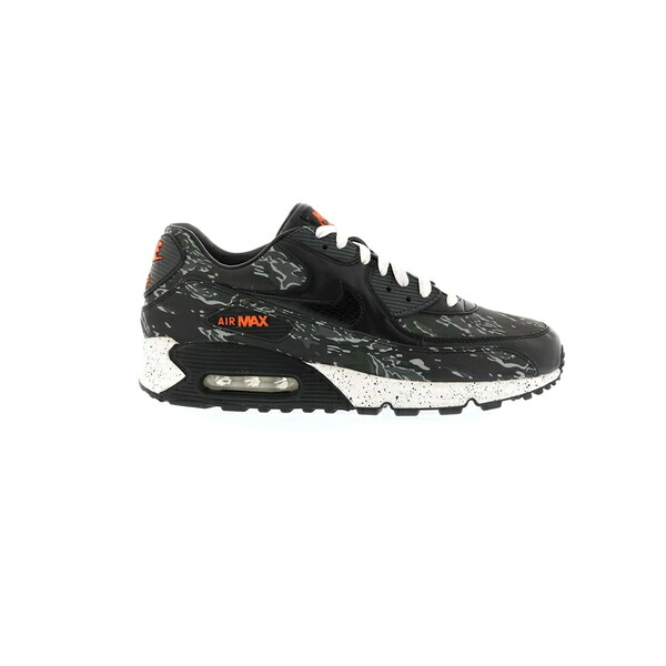 Nike ナイキ メンズ スニーカー 【Nike Air Max 90 atmos Black Tiger Camo】 サイズ US_10.5(28.5cm) Black/Black-Dark Charcoal-Orange Blaze|asty
