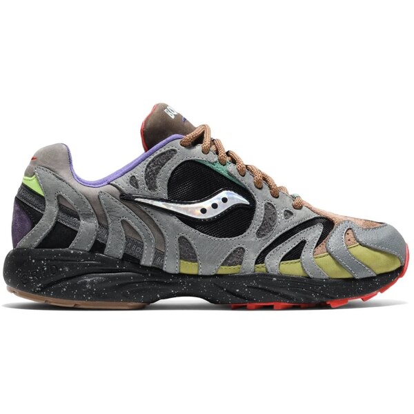 Saucony サッカニー メンズ スニーカー  【Saucony Grid Azura 2000 Bodega Ever Ready】  大きさ US_10.5(28.5珊) Grey/Black-Beige