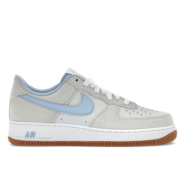 Nike ナイキ メンズ スニーカー  【Nike Air Force 1 Low \u002707 LV8 Photon Dust White Gum Medium Brown Psychic Blue】  大いさ US_6.5(24.5糎) Photon Dust/White/Gum Medium Brown/Psychic Blue