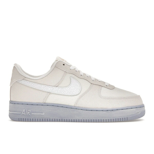 Nike ナイキ メンズ スニーカー  【Nike Air Force 1 Low \u002707 LV8 EMB Summit White Blue Whisper】  大いさ US_12(30.0糎) Summit White/White/Blue Whisper