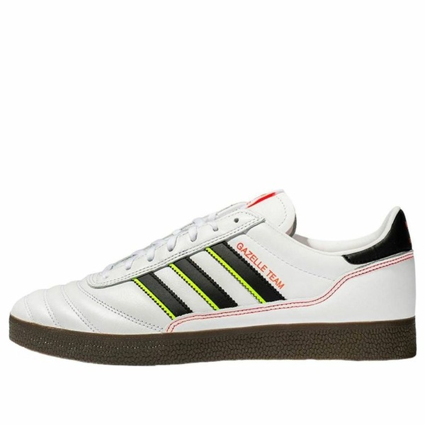 adidas アディダス メンズ スニーカー 【adidas Gazelle Team 'White Black Volt' JQ3676】 サイズ US_9.5(27.5cm)｜asty