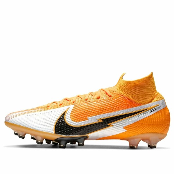 Nike ナイキ メンズ スニーカー 【Nike Mercurial Superfly 7 Elite AG-Pro 'White Orange' AT7892-801】 サイズ US_9.5(27.5cm)｜asty