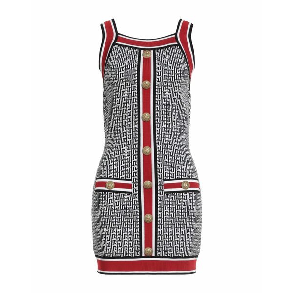 【送料無料】 バルマン レディース ワンピース トップス Mini dresses Black｜asty