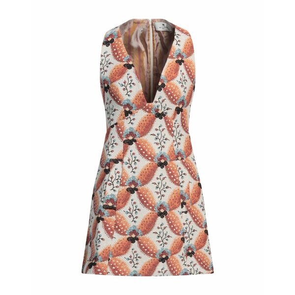 【送料無料】 エトロ レディース ワンピース トップス Mini dresses Orange