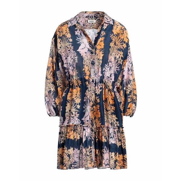 【送料無料】 サンドロ レディース ワンピース トップス Mini dresses Blue