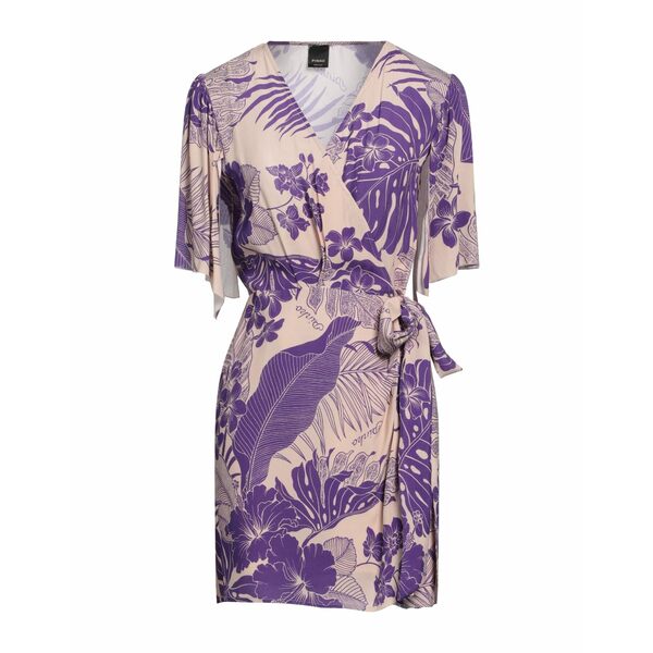 【送料無料】 ピンコ レディース ワンピース トップス Mini dresses Purple｜asty 22,484円
