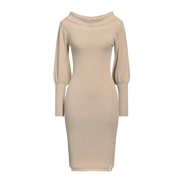 【送料無料】 ヒノミネイト レディース ワンピース トップス Mini dresses Brown｜asty