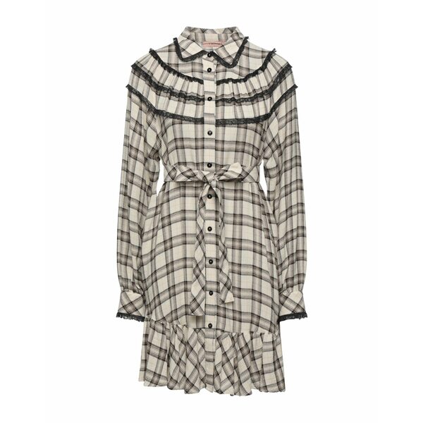 【送料無料】 ツインセット レディース ワンピース トップス Mini dresses Beige