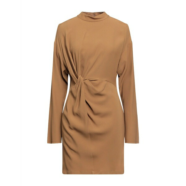 【送料無料】 エリカ・カヴァリーニ レディース ワンピース トップス Mini dresses Beige 21,885円