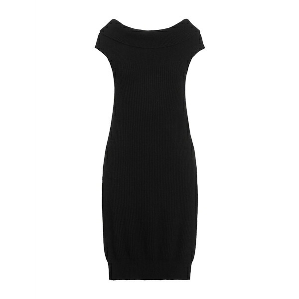 【送料無料】 セミクチュール レディース ワンピース トップス Mini dresses Black