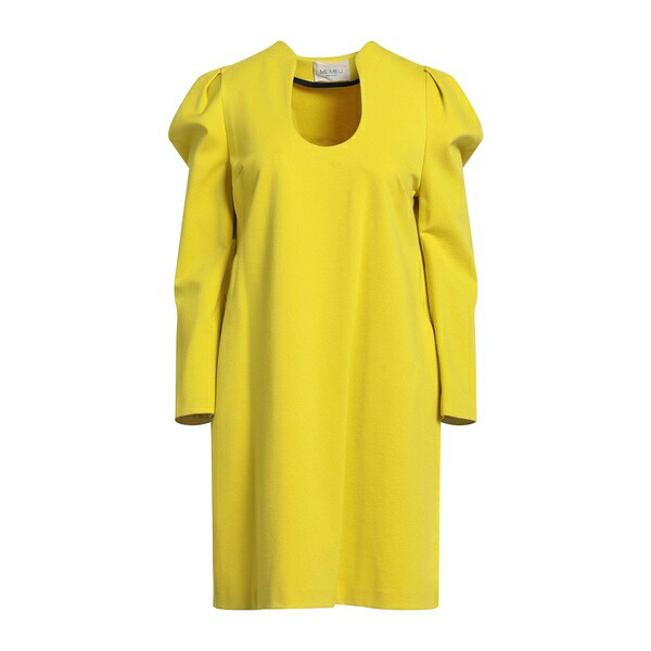 【送料無料】 メイメイジェイ レディース ワンピース トップス Mini dresses Yellow|asty